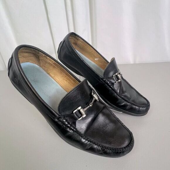 PETER MILLAR MENS BLACK DRIVING SHOES SIZE 10.5 M main image 6